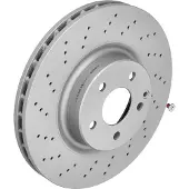 Ate Bremsscheibe 24.0132-0153.1 vorne, belüftet, hochkarbonisiert, 1 Stück