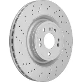 Ate Bremsscheibe 24.0132-0179.1 vorne, belüftet, hochkarbonisiert, 1 Stück