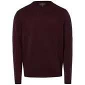 Nils Sundström Strickpullover in aubergine - 0002 | Gr.: XXL