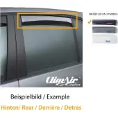 ClimAir Windabweiser Regenabweiser Hinten für BMW 3 Limousine (E90)