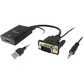 Equip Vga-auf-hdmi+ Buchsenadapter 3.5 Mm