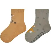 Sterntaler ABS Socken 2er-Pack Safari in ocker | Gr.: 22