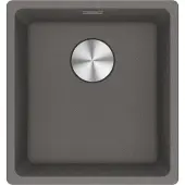 Markenlos Spülbecken Maris MRG 110-37 in Steingrau aus Fragranit+