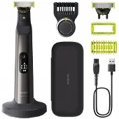 Philips Oneblade Pro 360 Rasierer: Trimmen mit Etui, Aufsätzen und Basis