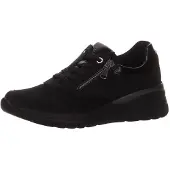 Waldlaufer Schnürhalbschuhe in schwarz, Gr. 7.5
