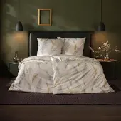 Estella Mako Interlock Jersey Bettwäsche Lisette schilf 155x220 cm + 80x80 cm