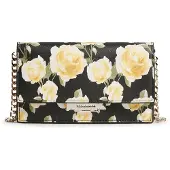 Ted Baker Umhängetasche Mahirya Printed Lock Purse on a Chain Black schwarz