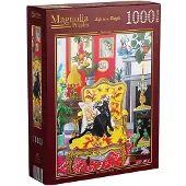 Magnolia Puzzle Katzenpfoten 1000 Stü ck