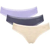 Sloggi Minislip "GO Crush" dehnbare Spitzendetails, Cotton-Mix