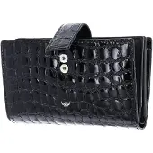 Golden Head Leder Geldbörse Cayenne RFID Protect Damenbörse 2800 Schwarz