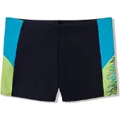 Speedo Dive Herren Aquashorts Schwarz/Grün - 8