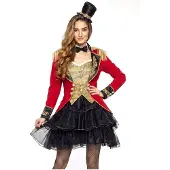 Maskworld Sexy Zirkusdirektorin