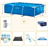 Intex Rechteckiger Frame Pool - 300x200x75 cm - 7-teilig S20052