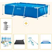 Intex Rechteckiger Frame Pool - 300x200x75 cm - 6-teilig S20834
