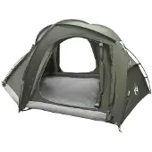 vidaXL Trekkingzelt mit Regenplane wasserabweisend 3 Personen