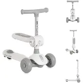 Byox StreetPro Grey 2-in-1 Kinderroller mit Licht und Sound