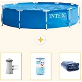 Intex Frame Pool Rund - 366x76 cm - 4-teilig S21332