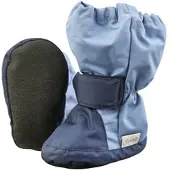 Sterntaler Winterschuhe mit Klettverschluss und Kordelstopper, blau, 23