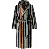Missoni Bademantel Curt Hooded Beige Multicolor-L