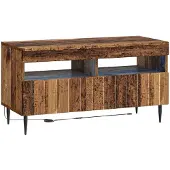 vidaXL LED-TV-Schrank Altholz Holzwerkstoff