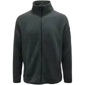 CMP - Jacket Jacquard Knitted 3H60747N - Fleecejacke Gr 50 schwarz/grau