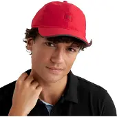 Calvin Klein - Baseball-Mütze für Herren (Kardinal-Rot)