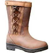 Brogini - "Tetbury" Landstiefel für Damen, Narbiges Leder (Braun)