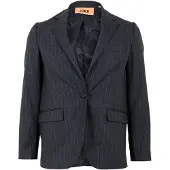 JJXX - "Mary" Blazer für Damen, Einreihig (Grau meliert)