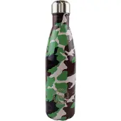Hype 500 ml Crest Kinder Camouflage Grün Wasserflasche