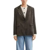 Comma Jackenblazer Cordblazer, Pattentaschen, mit Elasthan