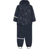 CeLaVi Regenbekleidung m. Fleece - Navy - - 120 - Regenkleidung