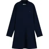 Tommy Hilfiger Skaterkleid Ohne Taschen Stehkragen, Regular Fit, Kinder bis 16 Jahre