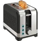 HOMCOM 2-Scheiben-Toaster mit 7 Bräunungsstufen und Wärmerost, 930 W