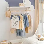 OEM Kinderkledinghanger Set 50 Stück Rosa Gold Antirutsch