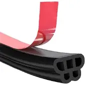 OEM Autodeurafdichting 10 Meter Selbstklebende Deurbeschermung 5-Gatter Wasserfest Rubber Profil