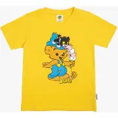 Bamse By Martinex Eiswaffel T-Shirt, Gelb, 104