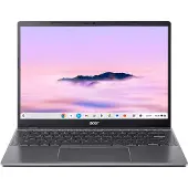 Acer Chromebook Plus 514, CB514-5HT, Chromebook, 14 Zoll WUXGA 1920 x 1200 60 Hz, Intel Core 5 120U, 8 GB RAM, 256 GB SSD, ChromeOS, Deutsch, Grau