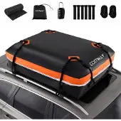 Northix 600-Liter-Dachbox fürs Auto, wasserdichtes PVC, Antirutschmatte, Schloss