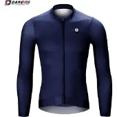 Famanu Fahrradtrikot mit langen Ärmeln aus 3D-Bubble-Mesh