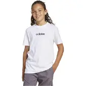Adidas - Kid's Linear Tee 160 - T-Shirt Gr 164 weiß