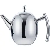 SEM 2L Edelstahl Teekanne mit Teesieb Infuser Sets für Induktion