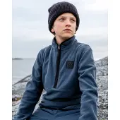 Didriksons Rubi Kids Half Zip 2 mountain blue (G23) 140