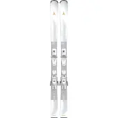 Atomic - Ski Set inkl. Bdg. - Skis de piste - Cloud C7 + M 10 GW 2027 für Damen - Größe 145 cm - Weiß