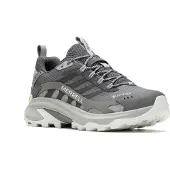 Merrell Wanderschuh "MOAB SPEED 2 GORE-TEX", Herren, Gr. 43, atmungsaktiv, grau (asphalt), Synthetik, Schuhe Wanderschuh, wasserdicht dank Gore-Tex Membrane