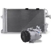 BESTPRICE Kompressor + Kondensator [Hersteller-Nr. 41846528] für Opel, Vauxhall