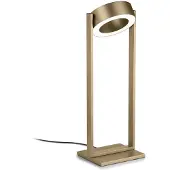 Knapstein Tischlampe Wega, dimmbar, bronze / altmessing, für Wohn- / Esszimmer, Metall, Modern, Tischlampe
