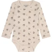 CeLaVi Body LS - AOP mocha meringue (2122) 90