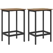 vidaXL Barhocker 2 stk. Artisan-Eiche 40 x 32 x 64 cm Holzwerkstoff