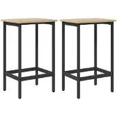 vidaXL Barhocker 2 stk. Sonoma-Eiche 40 x 32 x 64 cm Holzwerkstoff