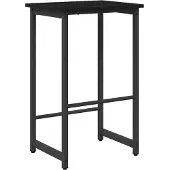 vidaXL Barhocker Schwarz Eichen-Optik 40 x 32 x 64 cm Holzwerkstoff